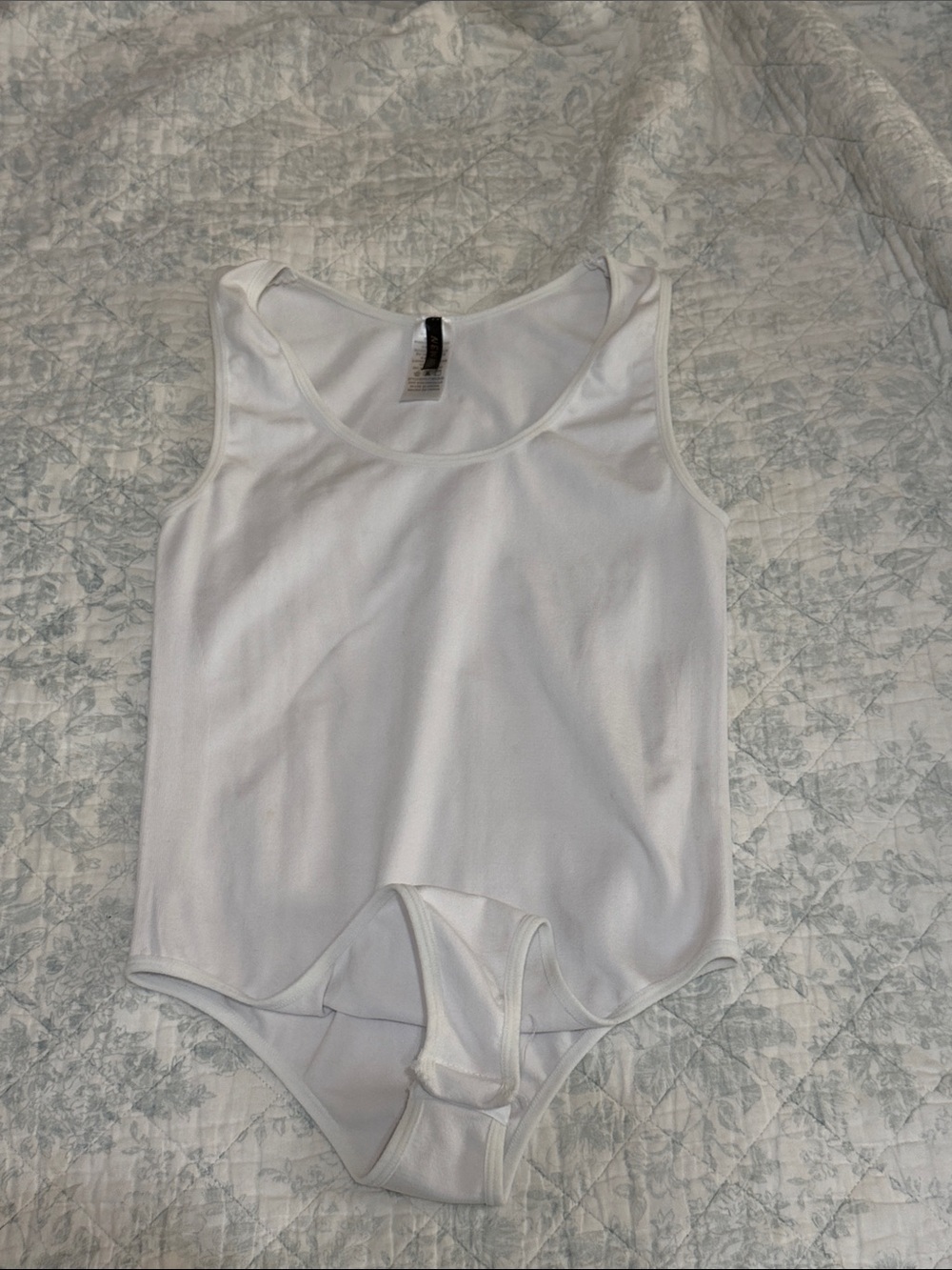 New Mix White Tank Bodysuit for Women